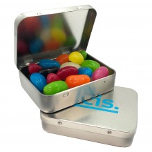 Rectangle Hinge Tin with AUSSIE Jelly Beans 65g